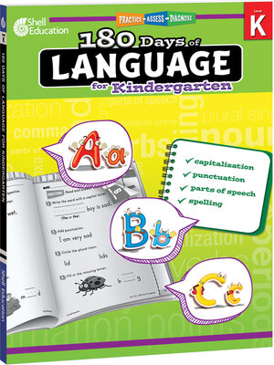 cover image of 180 Days of Language for Kindergarten